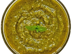 Песто от кориандър и бадеми с кокосов привкус - снимка на рецептата Песто от кориандър и бадеми с кокосов привкус - снимка на рецептата